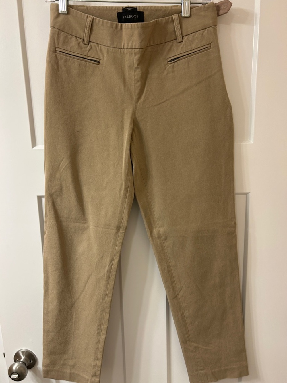 Talbots Women’s Khaki/Tan Straight Chinos